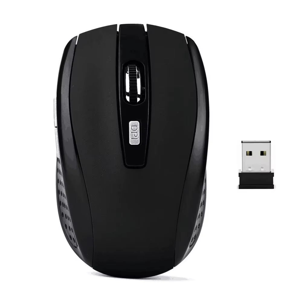 2.4G Wireless Mouse Gaming Mouse Ergonomic Mouse 6 Buttons 800-1200-1600 DPI Optical Office Mouse Mice for PC Laptop Macbook